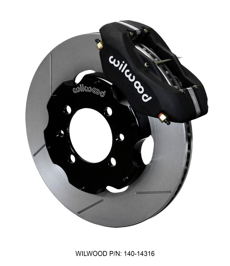 Wilwood Forged Dynalite ST Front Hat Kit 11.00in GT Rotor Road Race 95-05 Miata-thumbmail-1