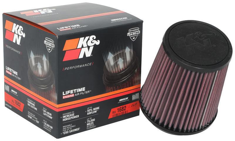 K&N Universal Clamp-On Air Filter 3-15/16in FLG / 5-1/2in B / 4-1/2in T / 6in H-thumbmail-3