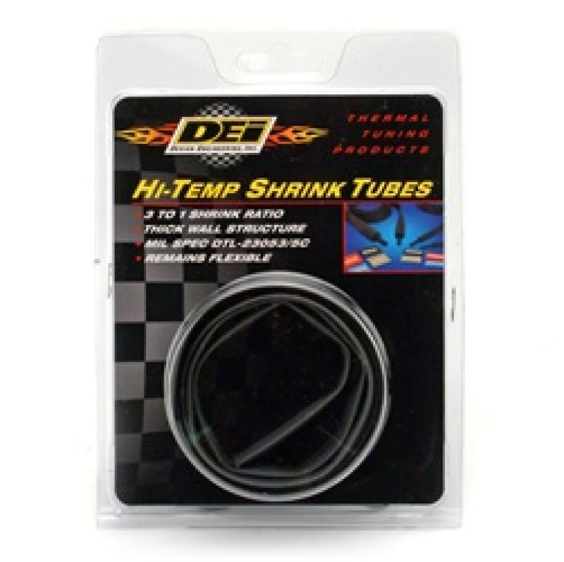 DEI Hi-Temp Shrink Tube 9mm x 4ft - Black-thumbmail-3