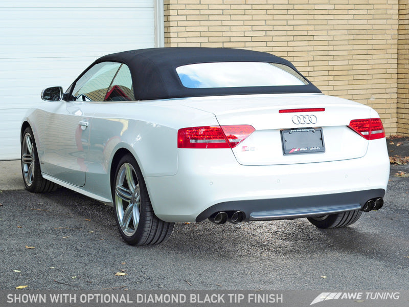 AWE Tuning B8 / B8.5 S5 Cabrio Touring Edition Exhaust - Non-Resonated - Diamond Black Tips-thumbmail-7
