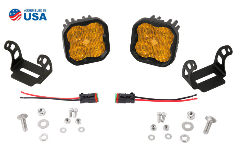 Diode Dynamics SS3 Max ABL - Yellow Combo Standard (Pair)-thumbmail-5