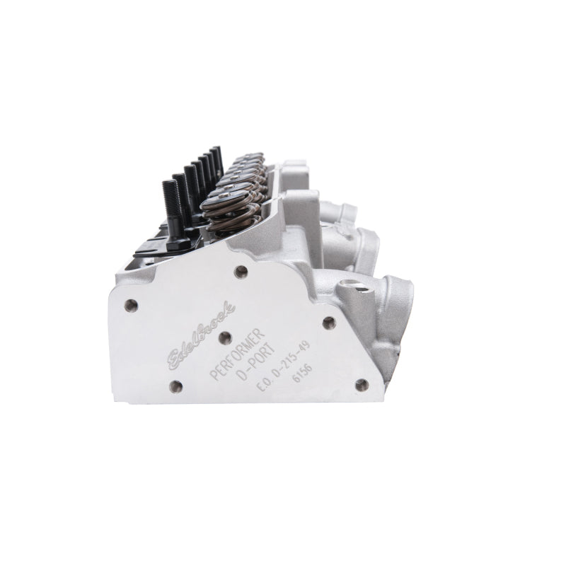Edelbrock Cylinder Head Pontiac Performer D-Port 87cc Chambers for Hydraulic Roller Cam Complete-thumbmail-13