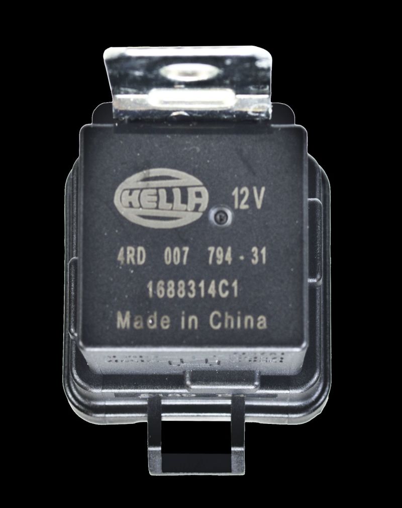 Hella 12V 20/40 Amp SPDT RES Relay with Weatherproof Bracket - Single-thumbmail-4