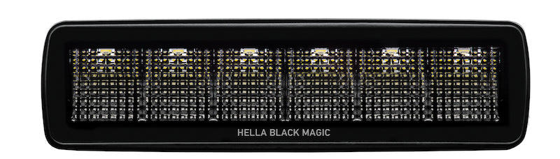 Hella Universal Black Magic 6 L.E.D. Mini Light Bar - Flood Beam-thumbmail-12
