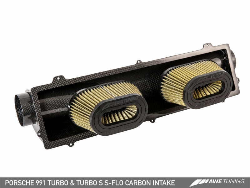 AWE Tuning Porsche 991 (991.2) Turbo and Turbo S S-FLO Carbon Intake-thumbmail-10