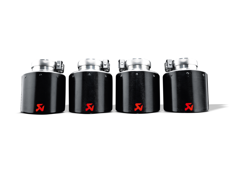 Akrapovic 06-13 Chevrolet Corvette ZO6/ZR1 (C6) Tail Pipe Set (Carbon 115 mm)-thumbmail-2