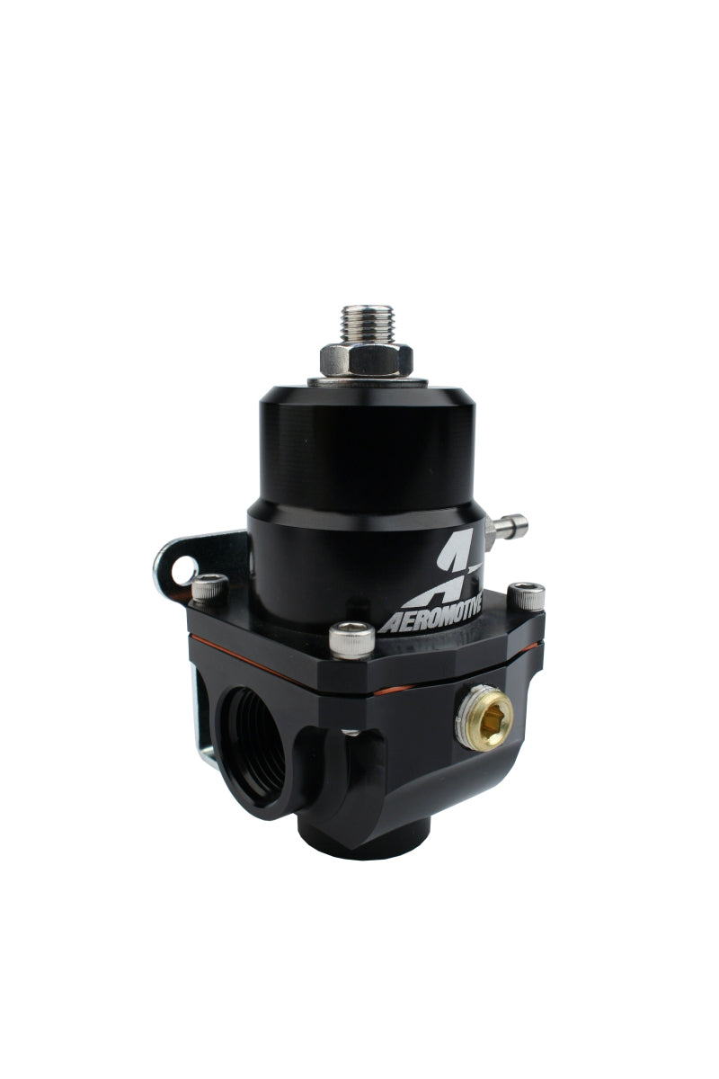 Aeromotive Adjustable Regulator - 3-15PSI - .313 Valve - (2) -08 Inlets/ -08 Return-thumbmail-2