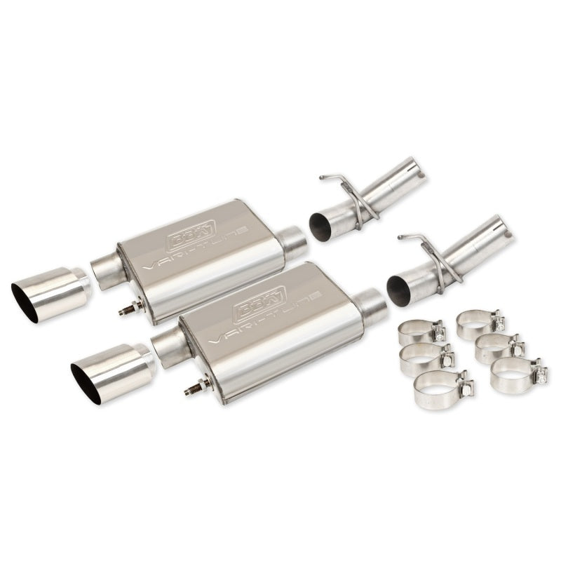 BBK 05-10 Mustang GT VariTune Axle Back Exhaust Kit (Stainless Steel-thumbmail-4