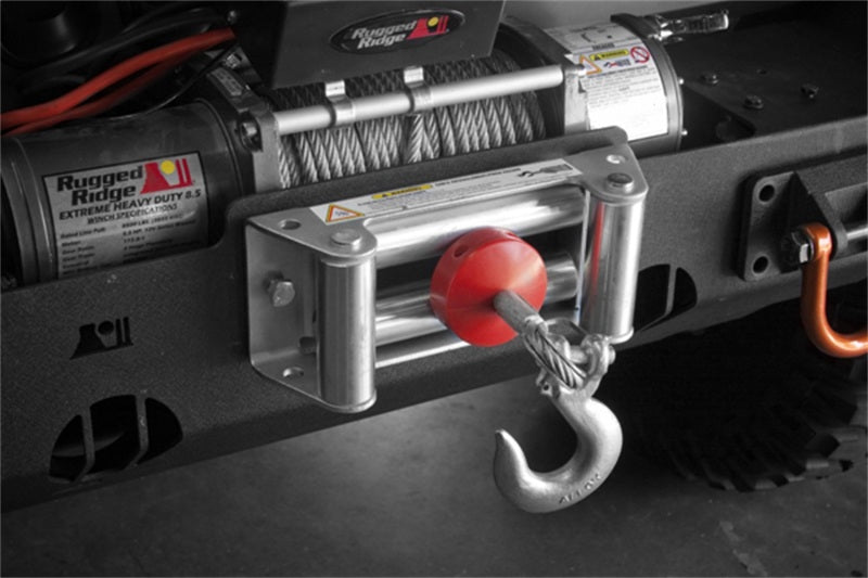 Rugged Ridge Winch Cable Stopper Red-thumbmail-2