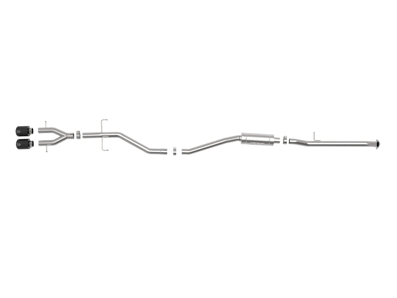 aFe Takeda 2.5in 304SS Cat-Back Exhaust System 17-20 Honda Civic SI Coupe L4-1.5L (t) - Black Tip-thumbmail-6