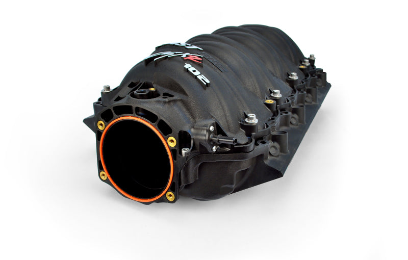 FAST LSXR Manifold 102MM Rect Port - Black-thumbmail-1