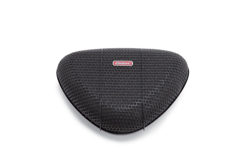 Edelbrock Air Cleaner Pro-Flo 1000 Series Triangular Steel Top 11 375In X 8 375In X 3In Black-thumbmail-2