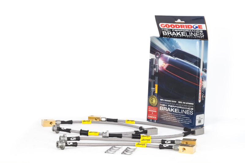 Goodridge 14-17 Nissan GT-R (NISMO Only) SS Brake Line Kit-thumbmail-2