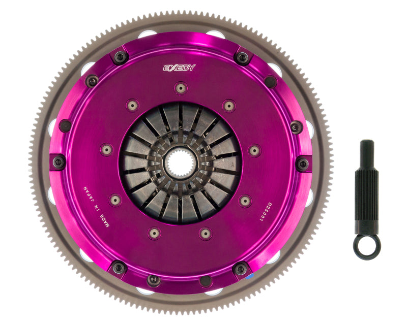 Exedy 96-14 Ford Mustang 4.6L/5.0L Hyper Single Sprung Center Disc Push Type Cover (Use w/FMAK101)-thumbmail-4