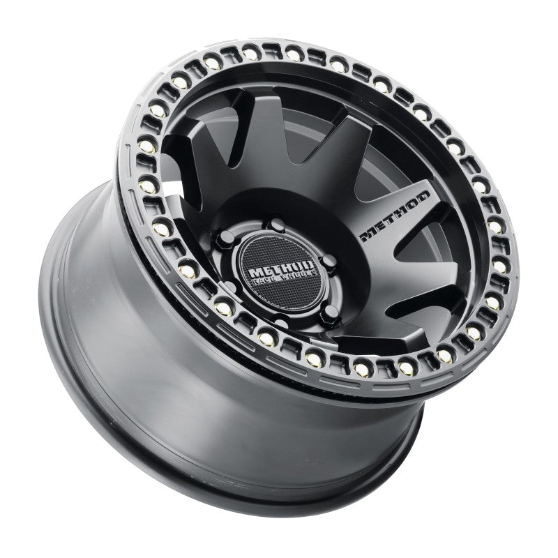 Method MR108 17x9 -44mm Offset 6x5.5 106.25mm CB Matte Black w/BH-H24125-38 Wheel-thumbmail-3