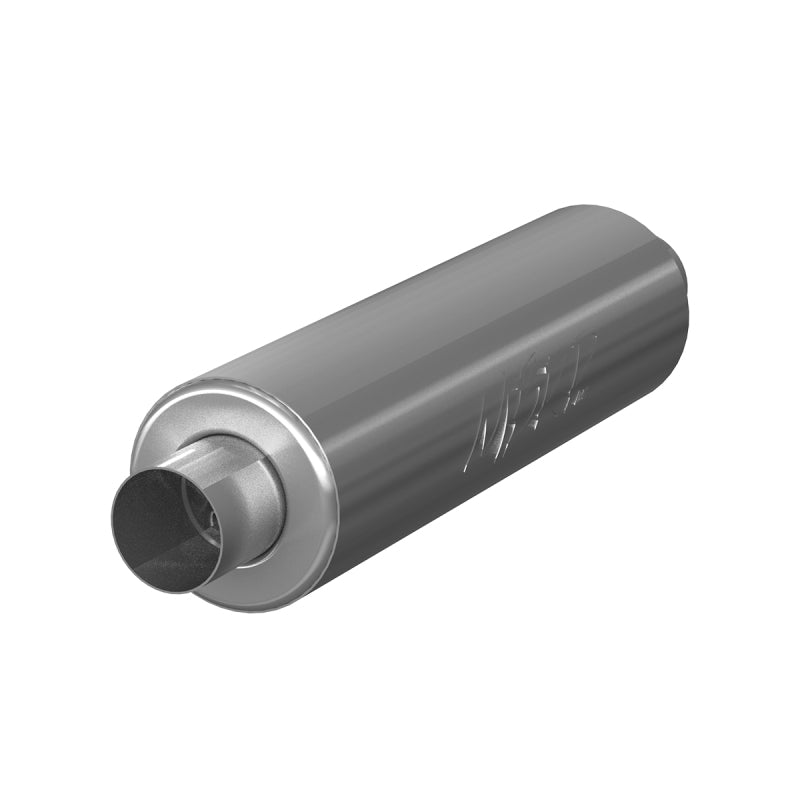 MBRP Universal Chambered Muffler 3in Inlet/Outlet 20in Body T409 (NO DROPSHIP)-thumbmail-2