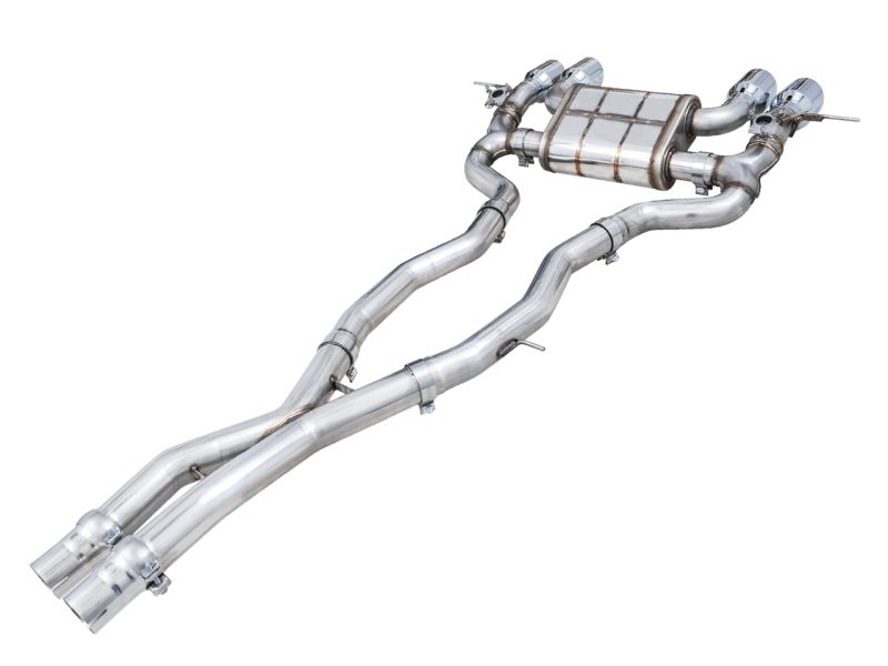 AWE SwitchPath Catback Exhaust for BMW G8X M3/M4 - Chrome Silver Tips-thumbmail-6
