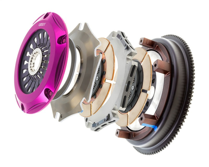 Exedy 1999-2002 Nissan Skyline GTR L6 Hyper Twin Cerametallic Clutch Sprung Center Disc Pull Type-thumbmail-8