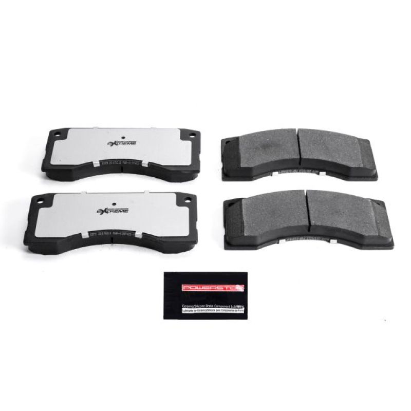 Power Stop 88-90 Ford CF6000 Front Z36 Truck & Tow Brake Pads w/Hardware-thumbmail-1
