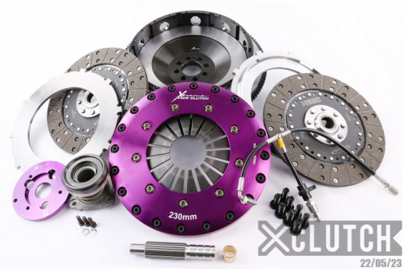 XClutch 09-20 Nissan 370Z Touring Sport 3.7L 9in Twin Solid Organic Clutch Kit-thumbmail-1