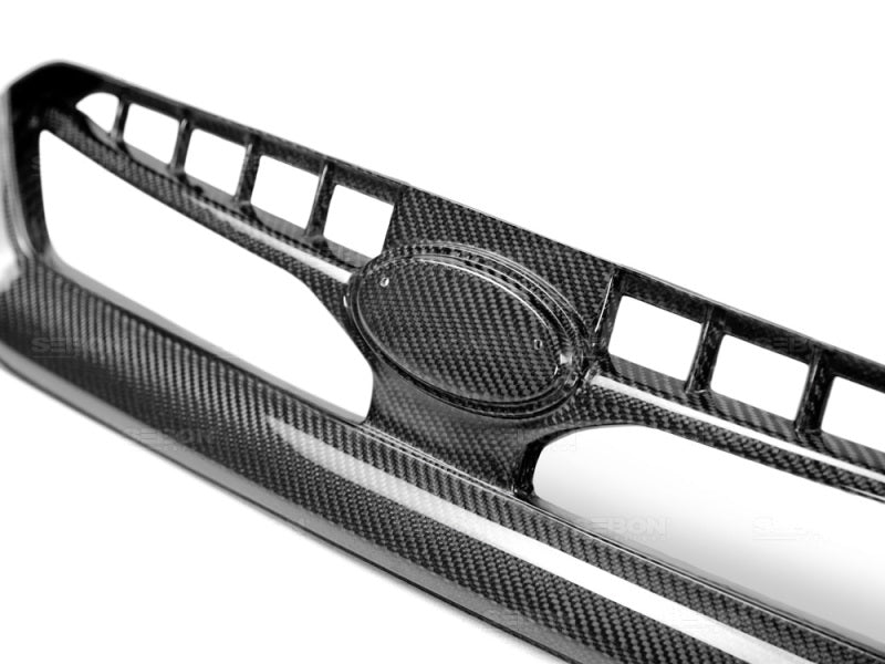 Seibon 2015 Subaru WRX OEM Carbon Fiber Front Grill-thumbmail-3