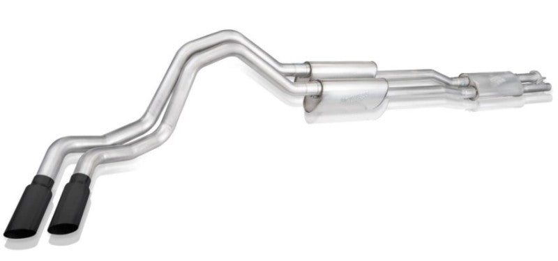 Stainless Works 20-21 Ford F-250/F-350 7.3L 304SS Legend Catback w/ 4in Matte Black Tips-thumbmail-1