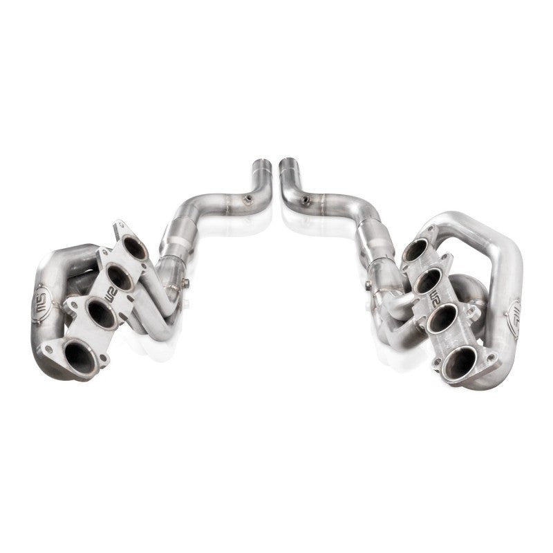 Stainless Works 15-18 Ford Mustang GT Aftermarket Connect 2in Catted Headers-thumbmail-5