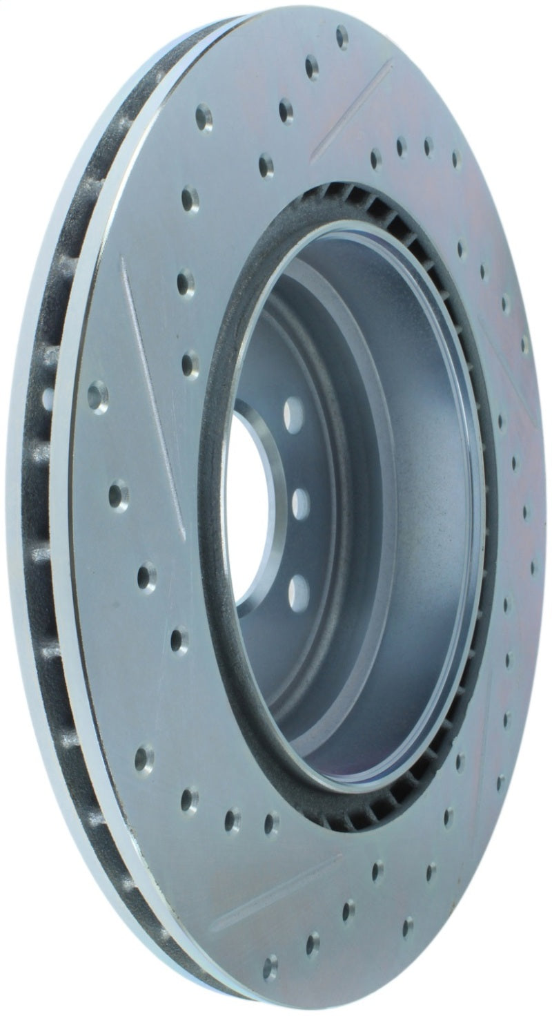 StopTech Select Sport 07-13 BMW 335i Slotted & Drilled Vented Left Rear Brake Rotor-thumbmail-3