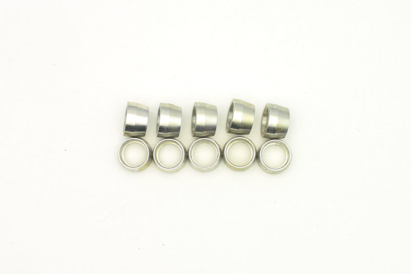 DeatschWerks Replacement PTFE Hose End Olive Insert 6AN (Pack of 10)-thumbmail-1