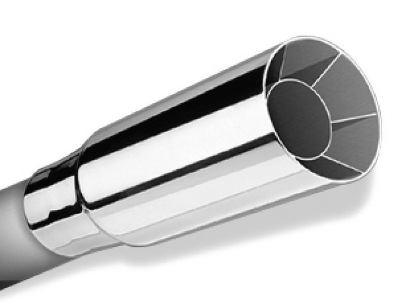 Borla Universal Polished Tip Single Round Intercooled (inlet 2 1/2in. Outlet 2 1/2in)  *NO Returns*-thumbmail-2
