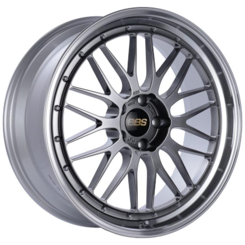 BBS LM 19x9 5x120 ET27 Diamond Black Center / Diamond Cut Lip Wheel -82mm PFS/Clip Required-thumbmail-1