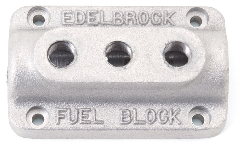 Edelbrock Fuel Block Triple As Cast-thumbmail-2