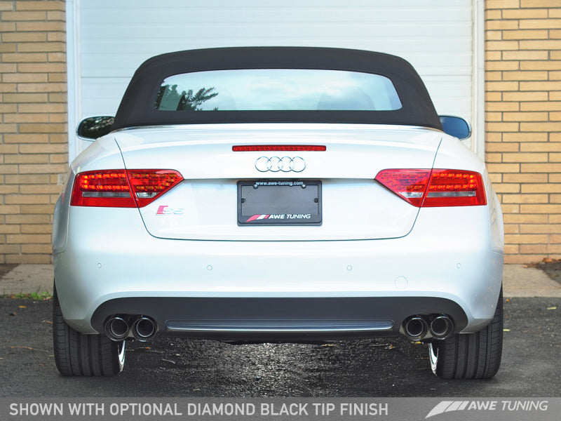 AWE Tuning B8 / B8.5 S5 Cabrio Touring Edition Exhaust - Non-Resonated - Diamond Black Tips-thumbmail-8