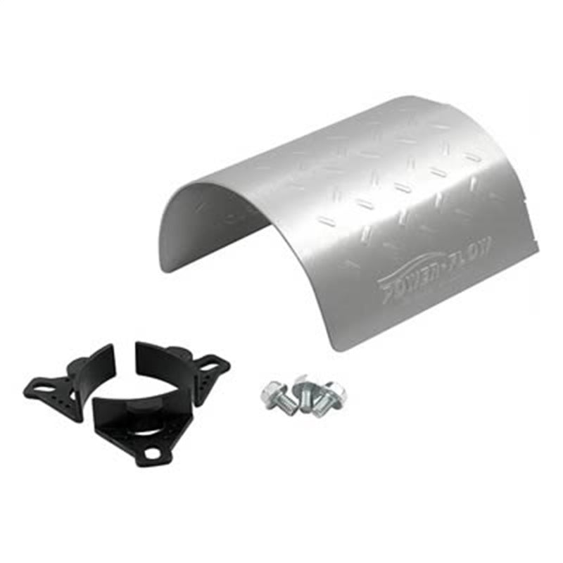 Injen Power-Flow Diamond Plate Heat Shield w/ clear coat Fits 3.00 3.50 Polished-thumbmail-2