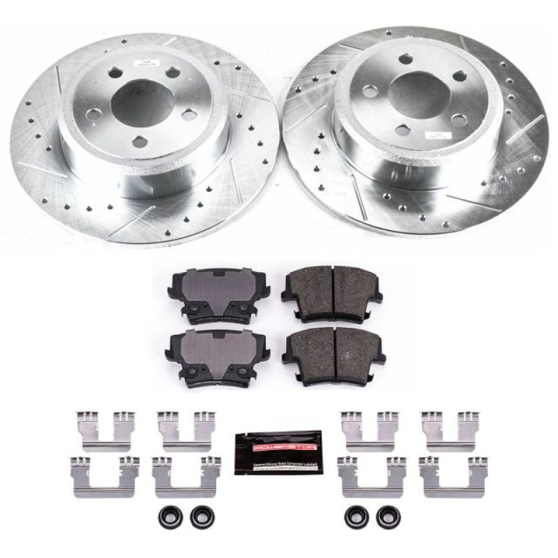 Power Stop 05-19 Chrysler 300 Rear Z23 Evolution Sport Brake Kit-thumbmail-1