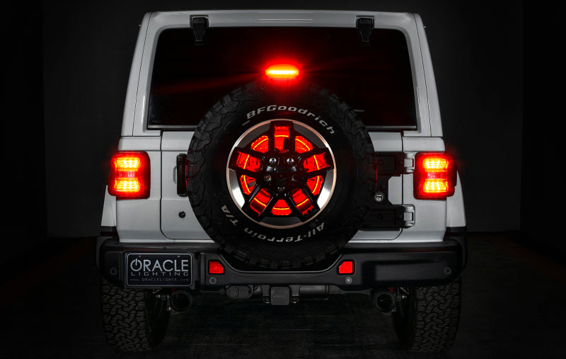 Oracle LED Illuminated Wheel Ring 3rd Brake Light - Red-thumbmail-8