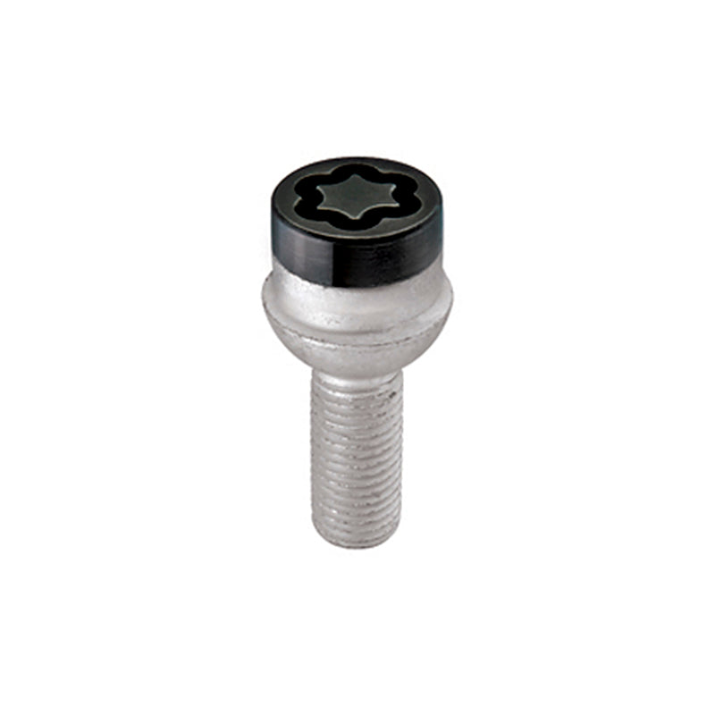 McGard Wheel Lock Bolt Set - 4pk. (Radius Seat) M14X1.5 / 17mm Hex / 26.7mm Shank Length - Black-thumbmail-2
