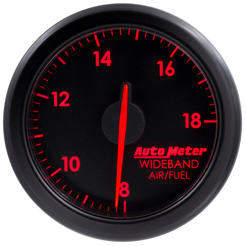 Autometer Airdrive 2-1/6in Wideband Air / Fuel Gauge 10:1-17:1 ARF Range - Black-thumbmail-2
