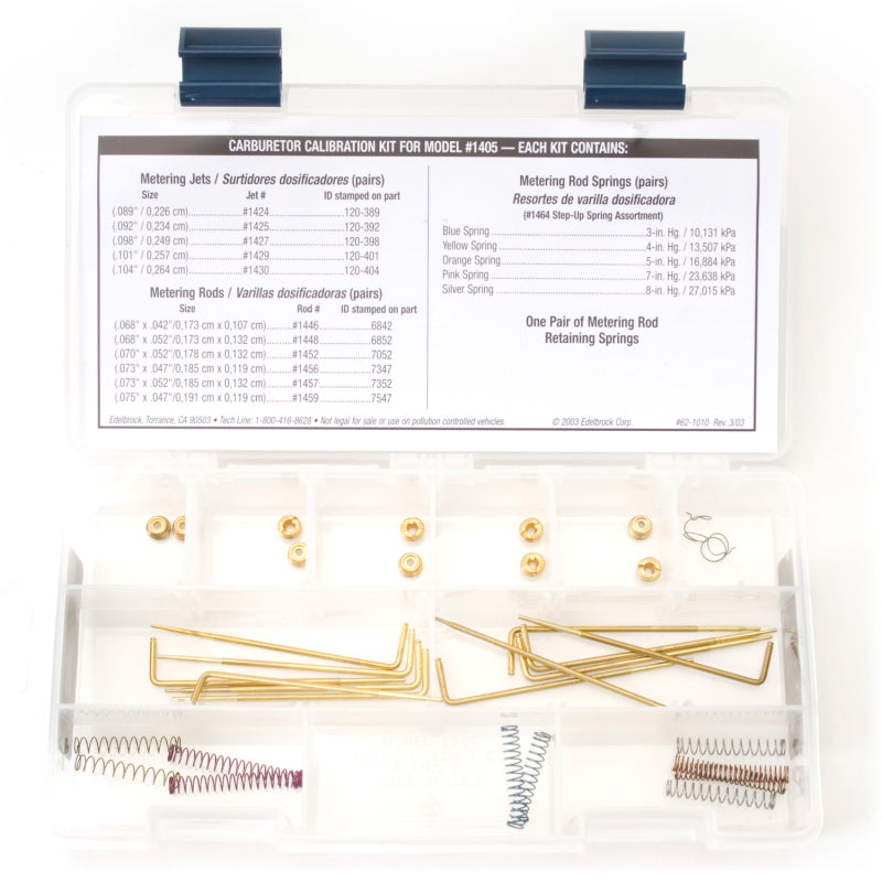 Edelbrock Jet / Rod Kit for 1405-thumbmail-7