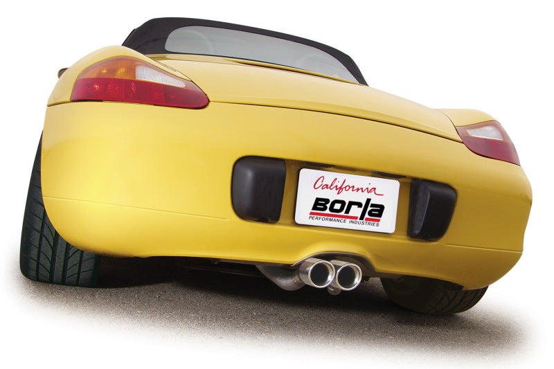 Borla 00-04 Porsche Boxster 3.2L 6cyl MT SS Catback Exhaust-thumbmail-4