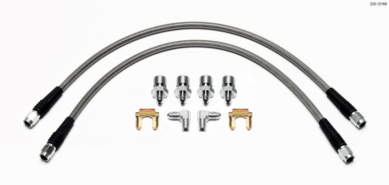 Wilwood Flexline Kit Front 1965-1969 Ford Mustang-thumbmail-1