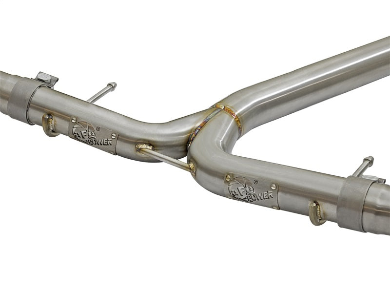 aFe POWER Takeda 16-17 Honda Civic I4-1.5L (t) 2.5-2.25in 304 SS CB Dual-Exit Exhaust Blue Tips-thumbmail-6