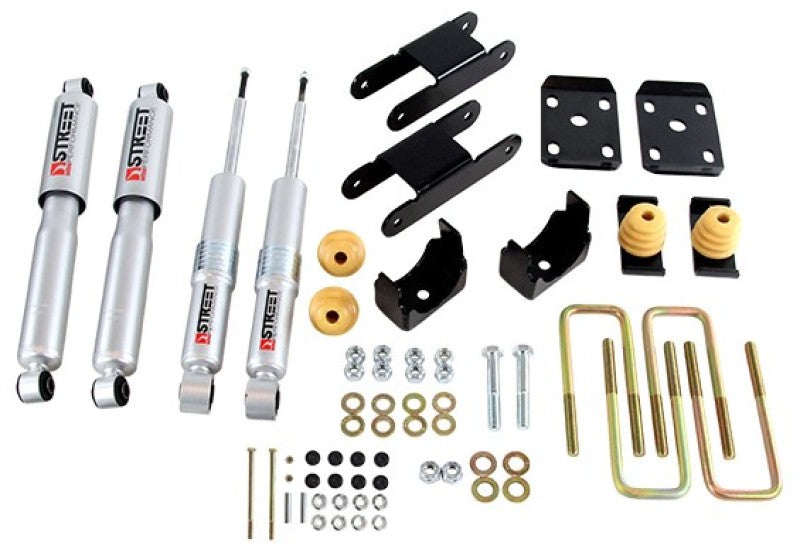 Belltech LOWERING KIT 18-20 Chevy Colorado/Canyon All Cab/SB -0-3in F / -4in R w/ Street Perf Shocks-thumbmail-3