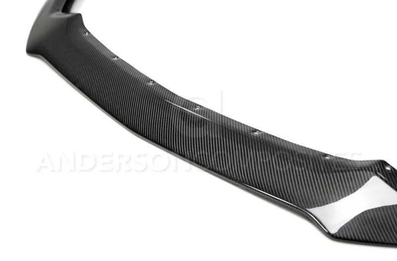Anderson Composites 15-16 Ford Mustang Carbon Fiber Type-AC Front Chin Spoiler-thumbmail-5