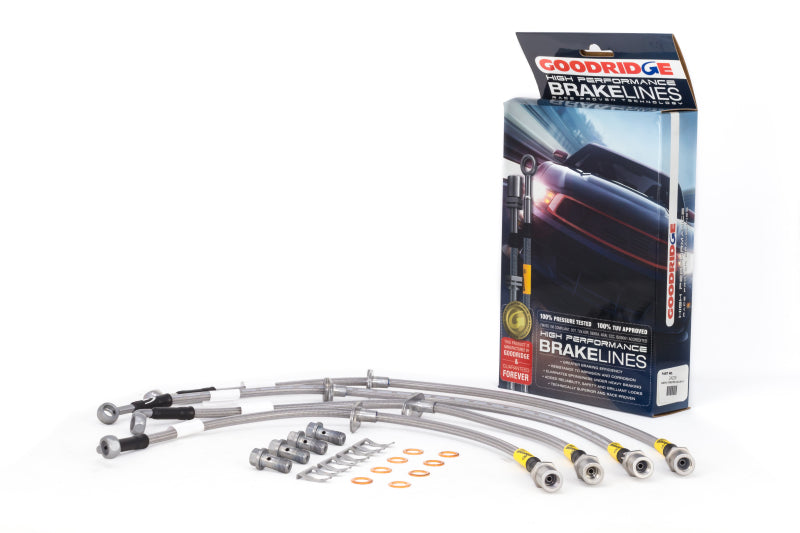 Goodridge 13-15 Subaru Crosstrek XV (All Models) SS Brake Line Kit-thumbmail-2