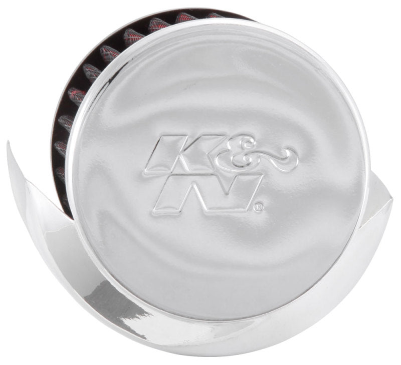K&N 1.375in Flange ID x 3in OD x 2.5in Height Clamp On Crankcase Vent Filter-thumbmail-7