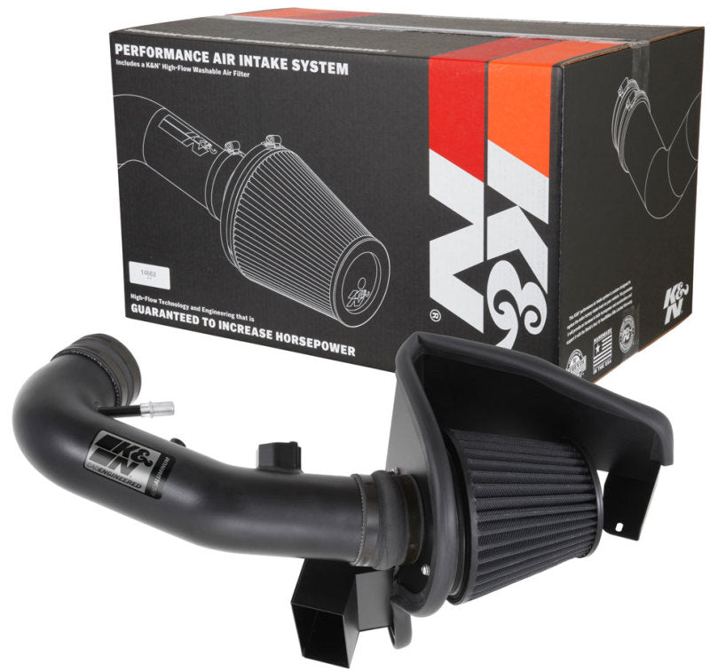 K&N 11-14 Ford Mustang GT 5.0L V8 Black Performance Intake Kit-thumbmail-15