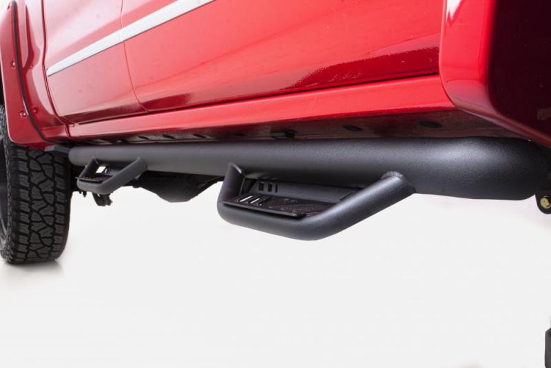 Lund 15-17 Chevy Colorado Crew Cab Terrain HX Step Nerf Bars - Black-thumbmail-16
