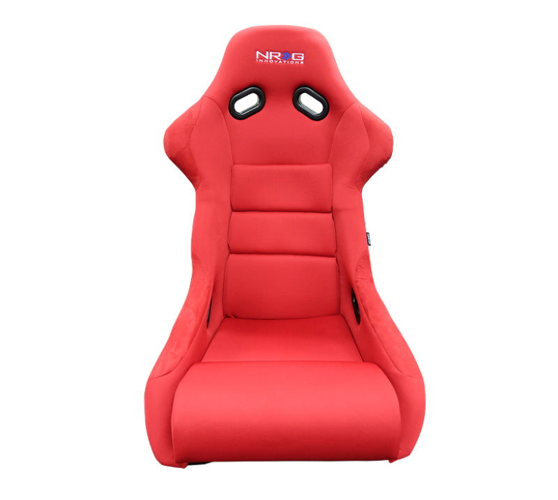 NRG FRP Bucket Seat (Red Cloth) - Large-thumbmail-6