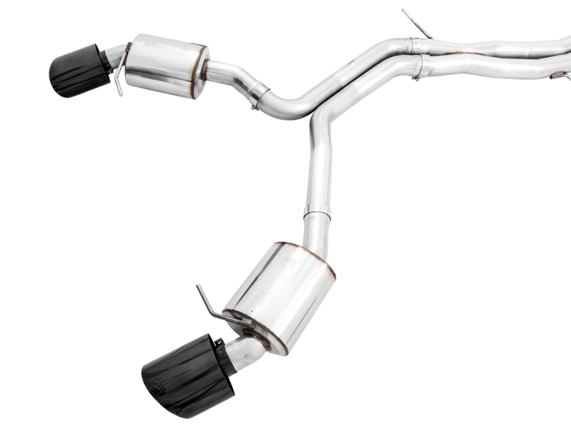 AWE Tuning Audi B9.5 RS 5 Coupe Non-Resonated Touring Edition Exhaust - RS-Style Diamond Black Tips-thumbmail-5